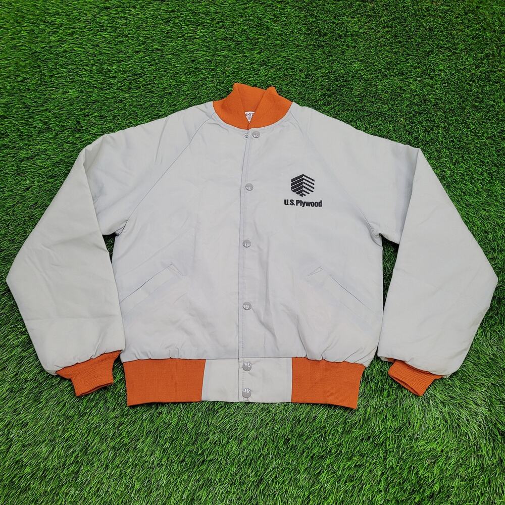 Vintage 70s MOD Bomber Jacket Small 20x24 Baggy